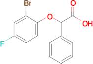 2-(2-Bromo-4-fluorophenoxy)-2-phenylacetic acid