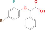 2-(4-Bromo-2-fluorophenoxy)-2-phenylacetic acid