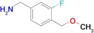 [3-fluoro-4-(methoxymethyl)phenyl]methanamine