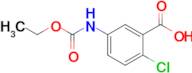 2-Chloro-5-[(ethoxycarbonyl)amino]benzoic acid