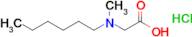 2-[hexyl(methyl)amino]acetic acid hydrochloride