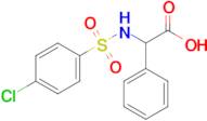 2-(4-Chlorobenzenesulfonamido)-2-phenylacetic acid