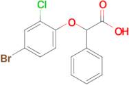 2-(4-Bromo-2-chlorophenoxy)-2-phenylacetic acid