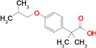 2-Methyl-2-[4-(2-methylpropoxy)phenyl]propanoic acid