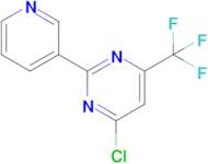 4-Chloro-2-(pyridin-3-yl)-6-(trifluoromethyl)pyrimidine