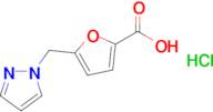 5-(1h-Pyrazol-1-ylmethyl)furan-2-carboxylic acid hydrochloride