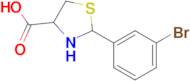 2-(3-Bromophenyl)-1,3-thiazolidine-4-carboxylic acid