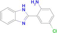 2-(1h-1,3-Benzodiazol-2-yl)-4-chloroaniline