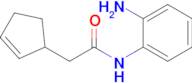 n-(2-Aminophenyl)-2-(cyclopent-2-en-1-yl)acetamide