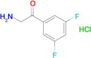 2-Amino-1-(3,5-difluorophenyl)ethanone hydrochloride