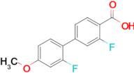 2',3-Difluoro-4'-methoxy-[1,1'-biphenyl]-4-carboxylic acid