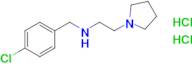 [(4-chlorophenyl)methyl][2-(pyrrolidin-1-yl)ethyl]amine dihydrochloride