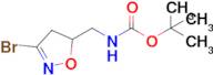 Tert-butyl n-[(3-bromo-4,5-dihydro-1,2-oxazol-5-yl)methyl]carbamate