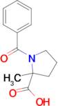 1-Benzoyl-2-methylpyrrolidine-2-carboxylic acid