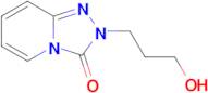 2-(3-Hydroxypropyl)-2h,3h-[1,2,4]triazolo[4,3-a]pyridin-3-one