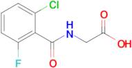 2-[(2-chloro-6-fluorophenyl)formamido]acetic acid