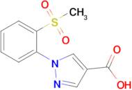 1-(2-Methanesulfonylphenyl)-1h-pyrazole-4-carboxylic acid