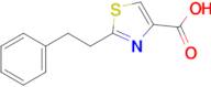 2-(2-Phenylethyl)-1,3-thiazole-4-carboxylic acid