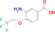 3-Amino-4-(2,2,2-trifluoroethoxy)benzoic acid