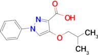 4-(2-Methylpropoxy)-1-phenyl-1h-pyrazole-3-carboxylic acid