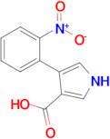 4-(2-Nitrophenyl)-1h-pyrrole-3-carboxylic acid