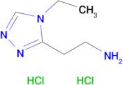 2-(4-Ethyl-4h-1,2,4-triazol-3-yl)ethan-1-amine dihydrochloride