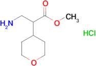 Methyl 3-amino-2-(oxan-4-yl)propanoate hydrochloride