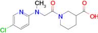 1-{2-[(5-chloropyridin-2-yl)(methyl)amino]acetyl}piperidine-3-carboxylic acid