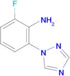 2-Fluoro-6-(1h-1,2,4-triazol-1-yl)aniline