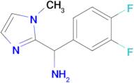 (3,4-Difluorophenyl)(1-methyl-1h-imidazol-2-yl)methanamine