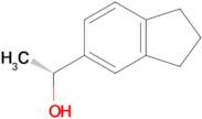 (1r)-1-(2,3-Dihydro-1h-inden-5-yl)ethan-1-ol