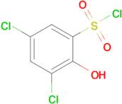3,5-Dichloro-2-hydroxybenzene-1-sulfonyl chloride