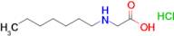 2-(Heptylamino)acetic acid hydrochloride