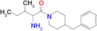 2-Amino-1-(4-benzylpiperidin-1-yl)-3-methylpentan-1-one