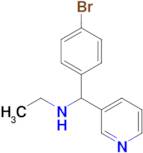 [(4-bromophenyl)(pyridin-3-yl)methyl](ethyl)amine