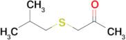 1-[(2-methylpropyl)sulfanyl]propan-2-one