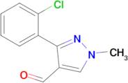 3-(2-Chlorophenyl)-1-methyl-1h-pyrazole-4-carbaldehyde