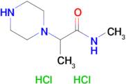 n-Methyl-2-(piperazin-1-yl)propanamide dihydrochloride