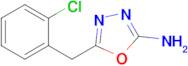 5-[(2-chlorophenyl)methyl]-1,3,4-oxadiazol-2-amine