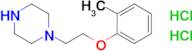 1-[2-(2-methylphenoxy)ethyl]piperazine dihydrochloride