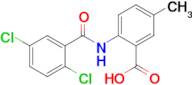 2-(2,5-Dichlorobenzamido)-5-methylbenzoic acid