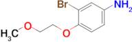 3-Bromo-4-(2-methoxyethoxy)aniline