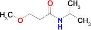 3-Methoxy-N-(propan-2-yl)propanamide