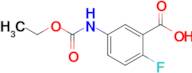 5-[(ethoxycarbonyl)amino]-2-fluorobenzoic acid