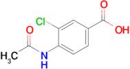 3-Chloro-4-acetamidobenzoic acid