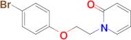 1-[2-(4-bromophenoxy)ethyl]-1,2-dihydropyridin-2-one