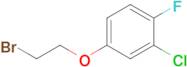 4-(2-Bromoethoxy)-2-chloro-1-fluorobenzene