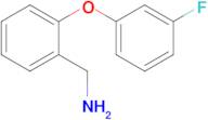 [2-(3-fluorophenoxy)phenyl]methanamine