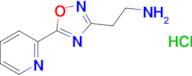 2-[5-(pyridin-2-yl)-1,2,4-oxadiazol-3-yl]ethan-1-amine hydrochloride