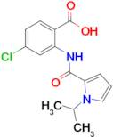 4-Chloro-2-[1-(propan-2-yl)-1h-pyrrole-2-amido]benzoic acid